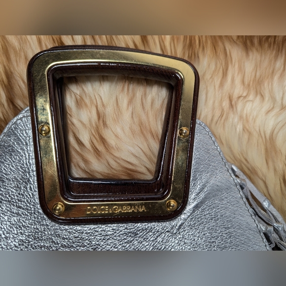 Dolce& Gabbana Metallic Net Handle handbag - Picture 6 of 10